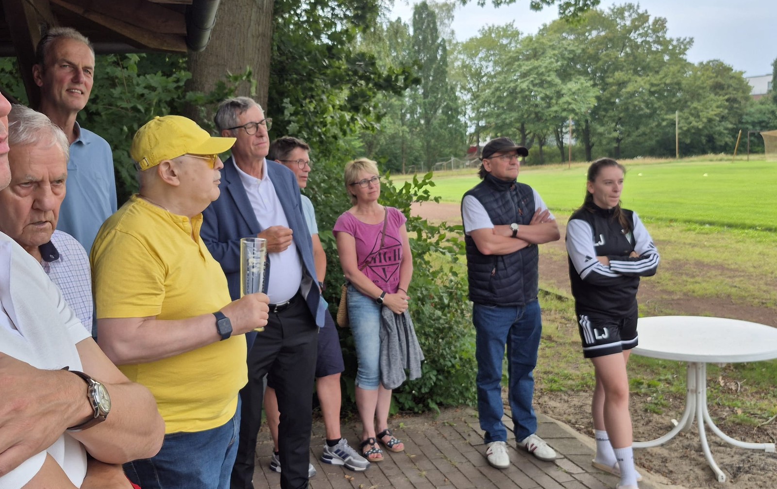 Gäste der Saisoneröffnung