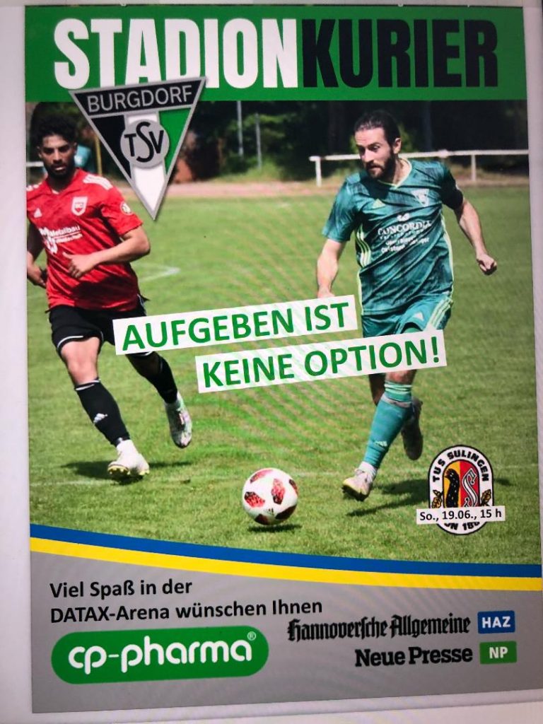TSV Stadionkurier Ausgabe 6