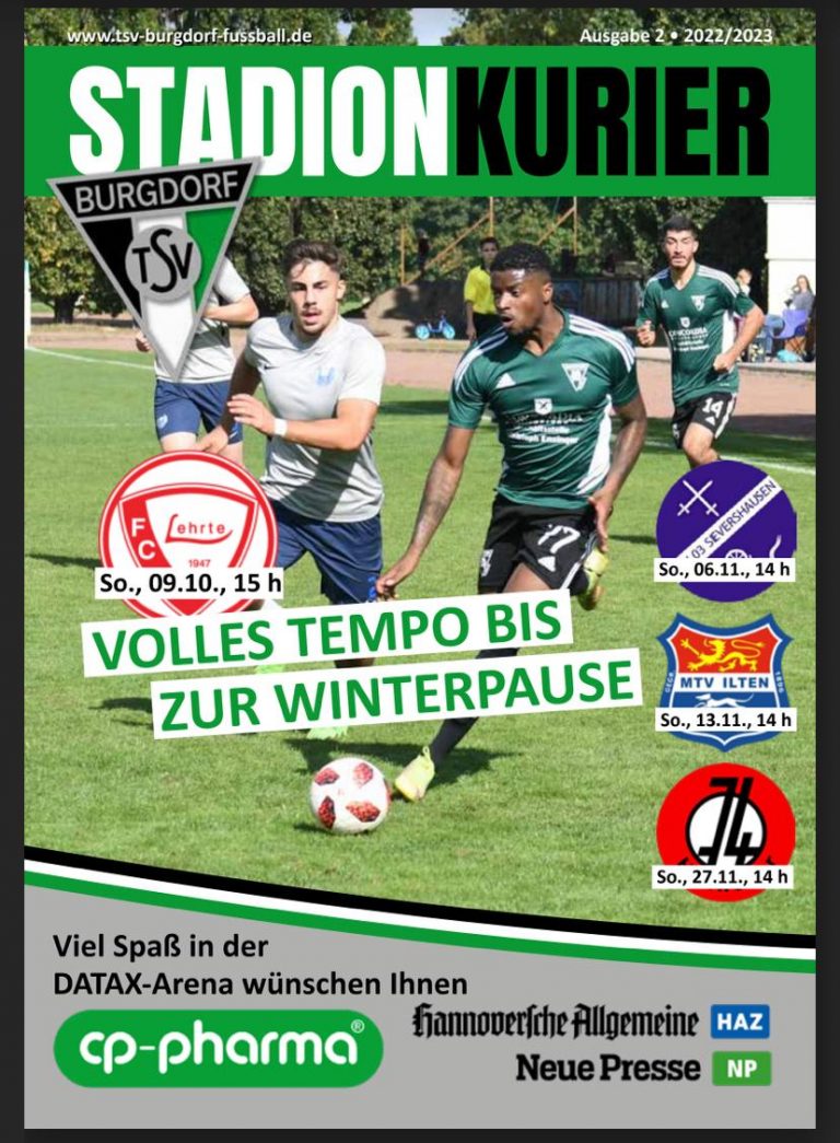 TSV Stadionkurier Ausgabe 2 2022/23