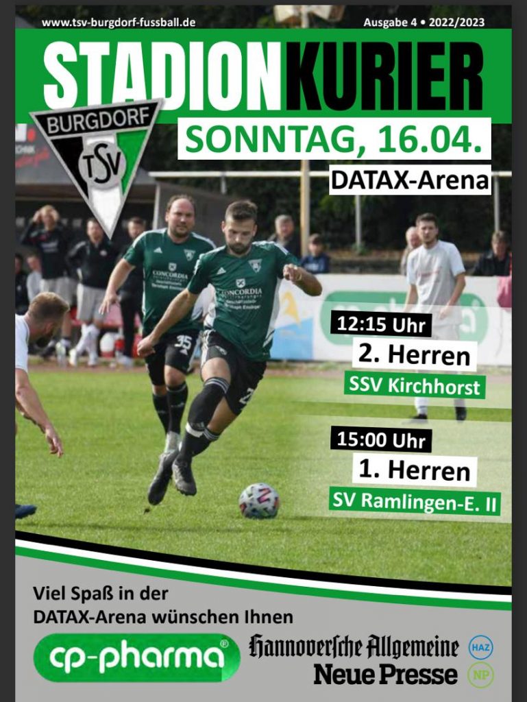 TSV Stadionkurier Ausgabe 4 2022/23