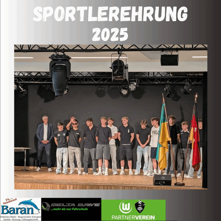 Sportlerehrung für Team der JSG Aue Kicker